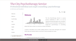 Desktop Screenshot of citypsychotherapyservice.com